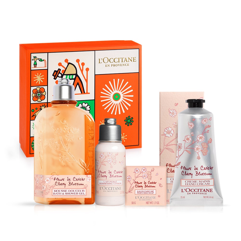 L'Occitane en Provence Fleurs de Cerisier Coffret Corps