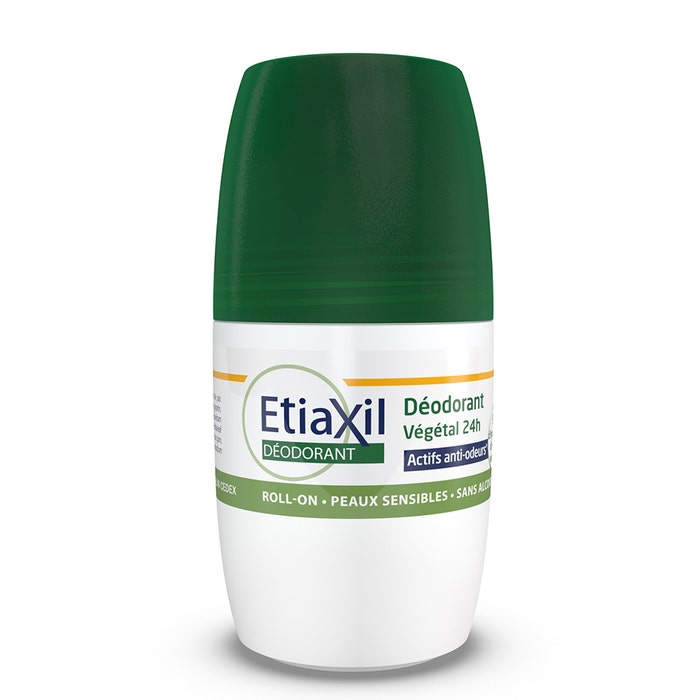 Etiaxil Roll-on Végétal 24h Peaux sensibles 50ml