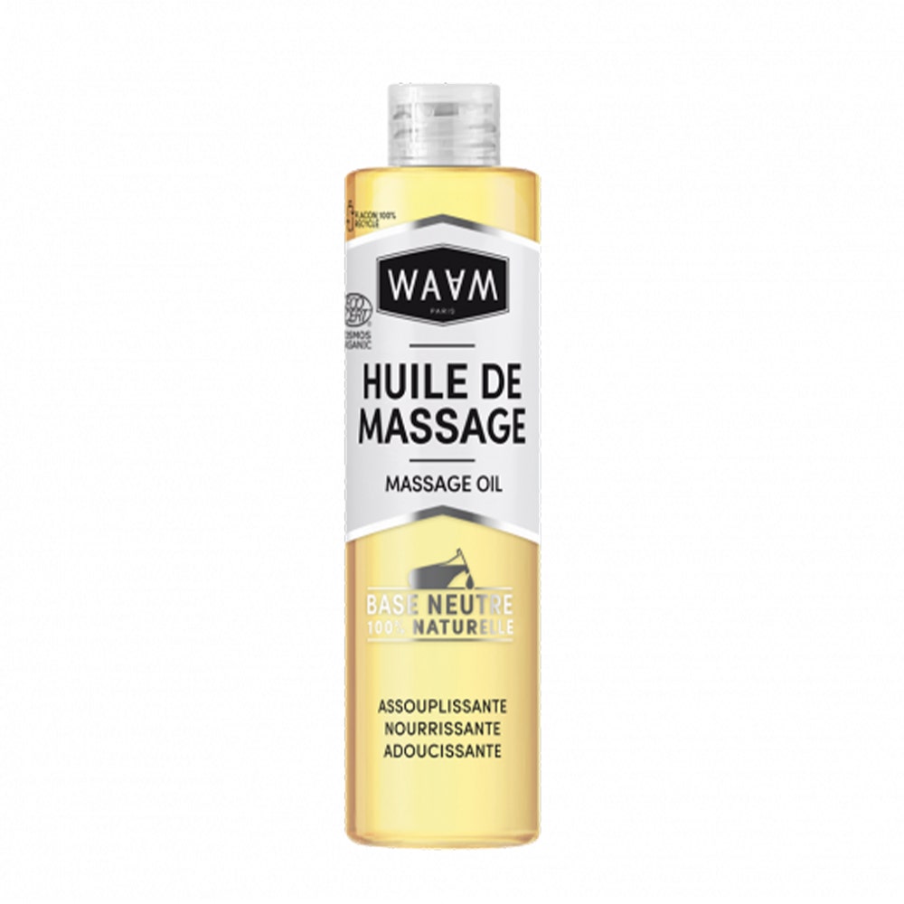 Waam Huile de Massage Base Neutre 200ml