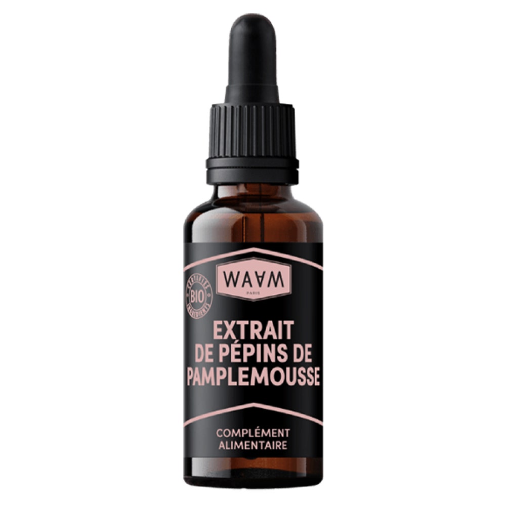 Waam Extraits de Pépins de Pamplemousse Bio 30ml
