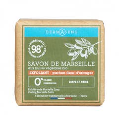 Dermasens Savon de Marseille Solide Exfoliant Fleur d'Oranger 100g