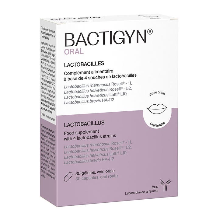 Ccd Bactigyn Oral x30 gélules