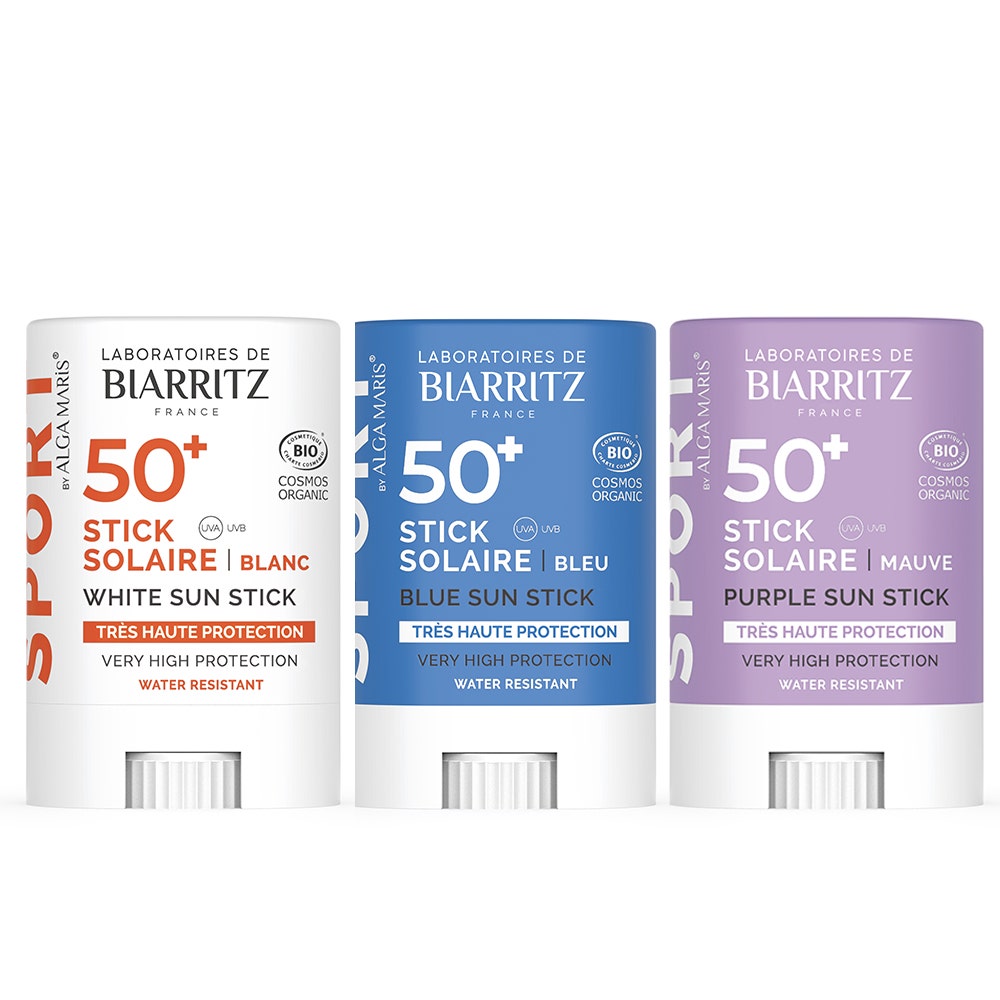 Laboratoires De Biarritz Sport Stick Solaire SPF50+ Teinté 12g