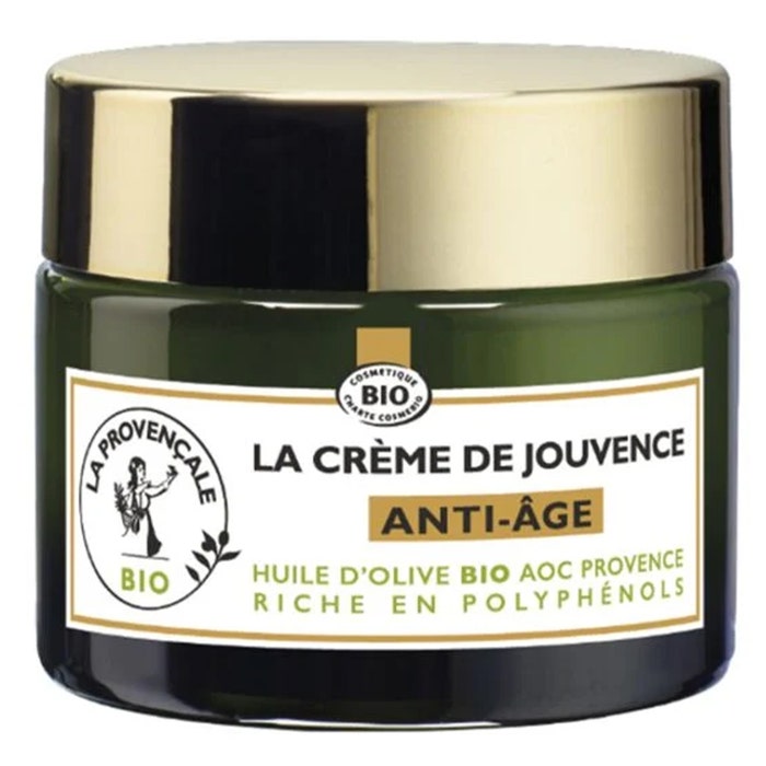 La Crème Anti-Age Bio 50ml Jouvence Peaux Matures La Provençale