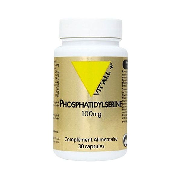 Vit'All+ Phosphatidylserine 100mg 30 Gélules