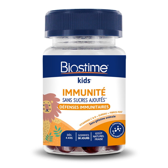 Biostime Kids Immunité Goût Fraise 30 Gummies