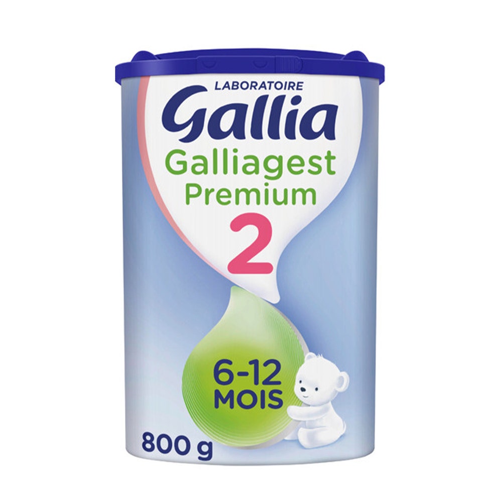 Gallia Galliagest 2 Premium Lait En Poudre Formule Epaissie 6 à 12 mois 800g