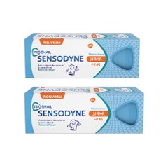 Sensodyne Pro-email Dentifrice Junior 6 à 12 Ans Menthe Douce 2x50ml