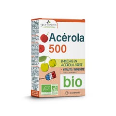 3 Chênes Acérola 500 Bio 30 comprimés