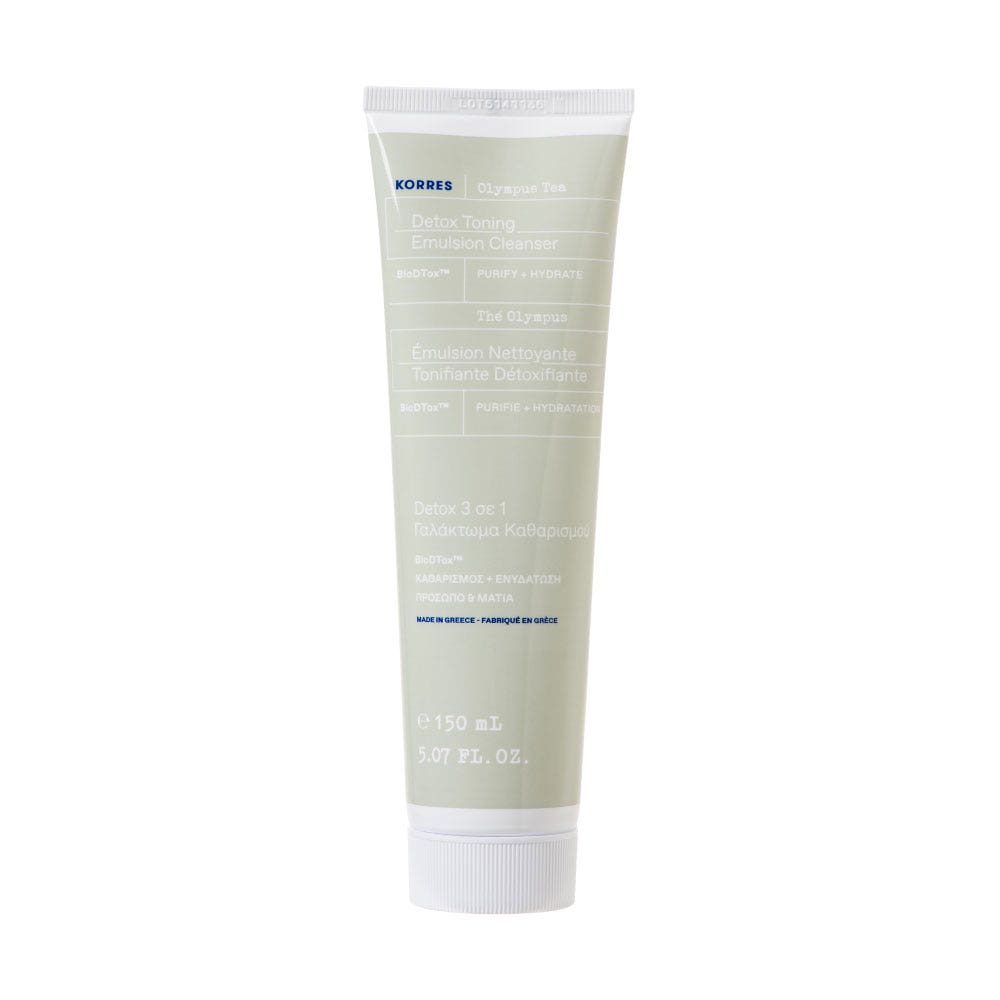 Korres Thé Olympus Emulsion Nettoyante Tonifiante Détoxifiante 150ml