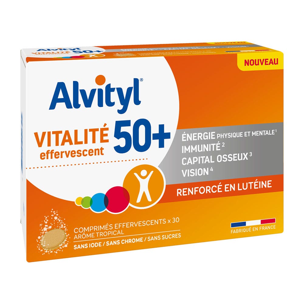 Alvityl Vitality 50+ 30 compresse effervescenti