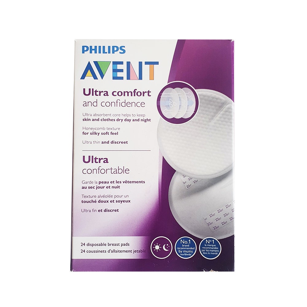 Avent Accessoires Coussinets D'allaitement Jetables Jour/nuit x24