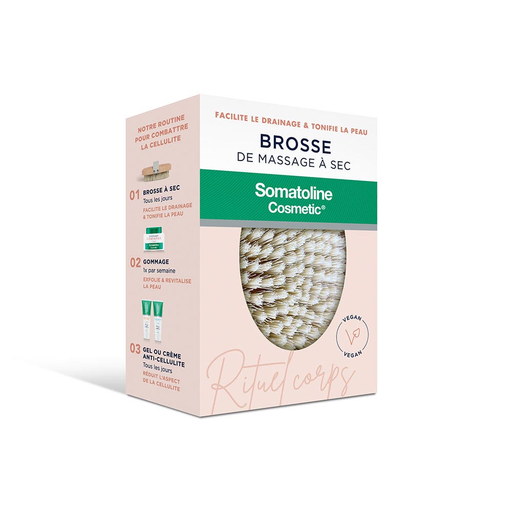 Somatoline Brosse de Massage a Sec