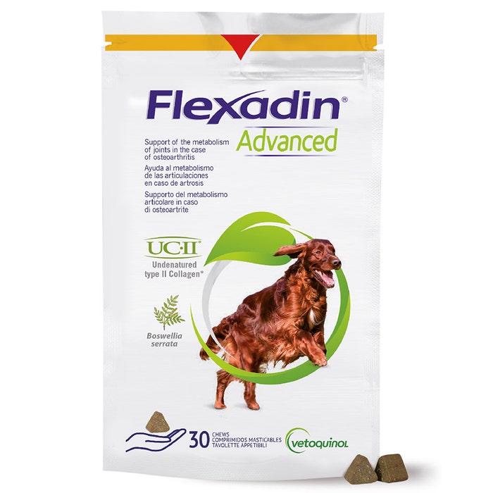 Complément FLEXADIN ADVANCED Chien x 30 bouchées Vetoquinol