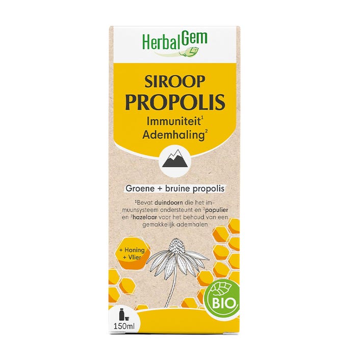Herbalgem Propolis Adulte Sirop Bio 150ml