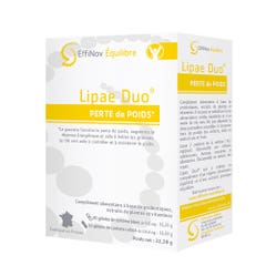 Effinov Nutrition Lipae Duo Perte de poids 30 gélules + 30 gélules