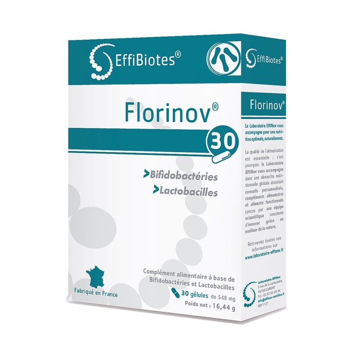 Florinov 30 Gélules Effinov Nutrition