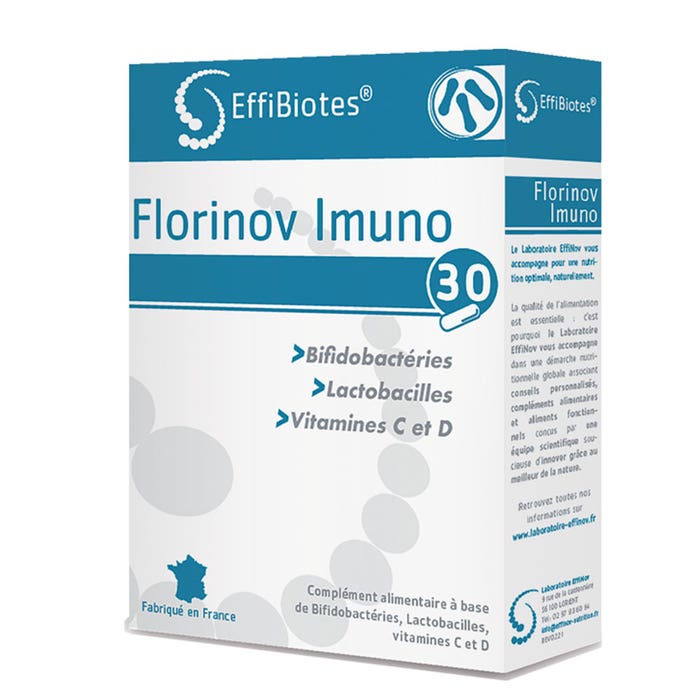 Florinov imuno 30 Gélules Immunité Effinov Nutrition