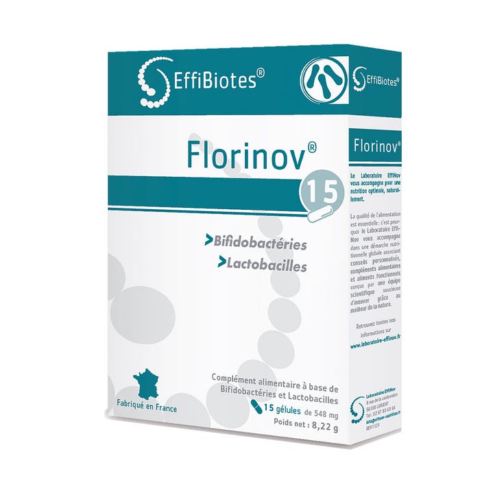 Florinov 15 Gélules Effinov Nutrition