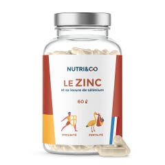 NUTRI&CO Zinc 60 gélules