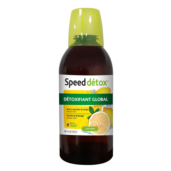 Nutreov Speed Detox Détoxification Global Goût Citron 500ml