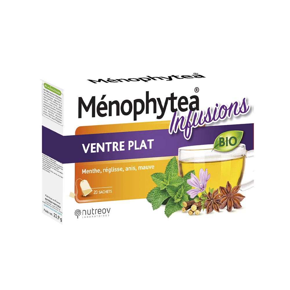 Ménophytea Menophytea Infusion Ventre Plat Bio 20 sachets