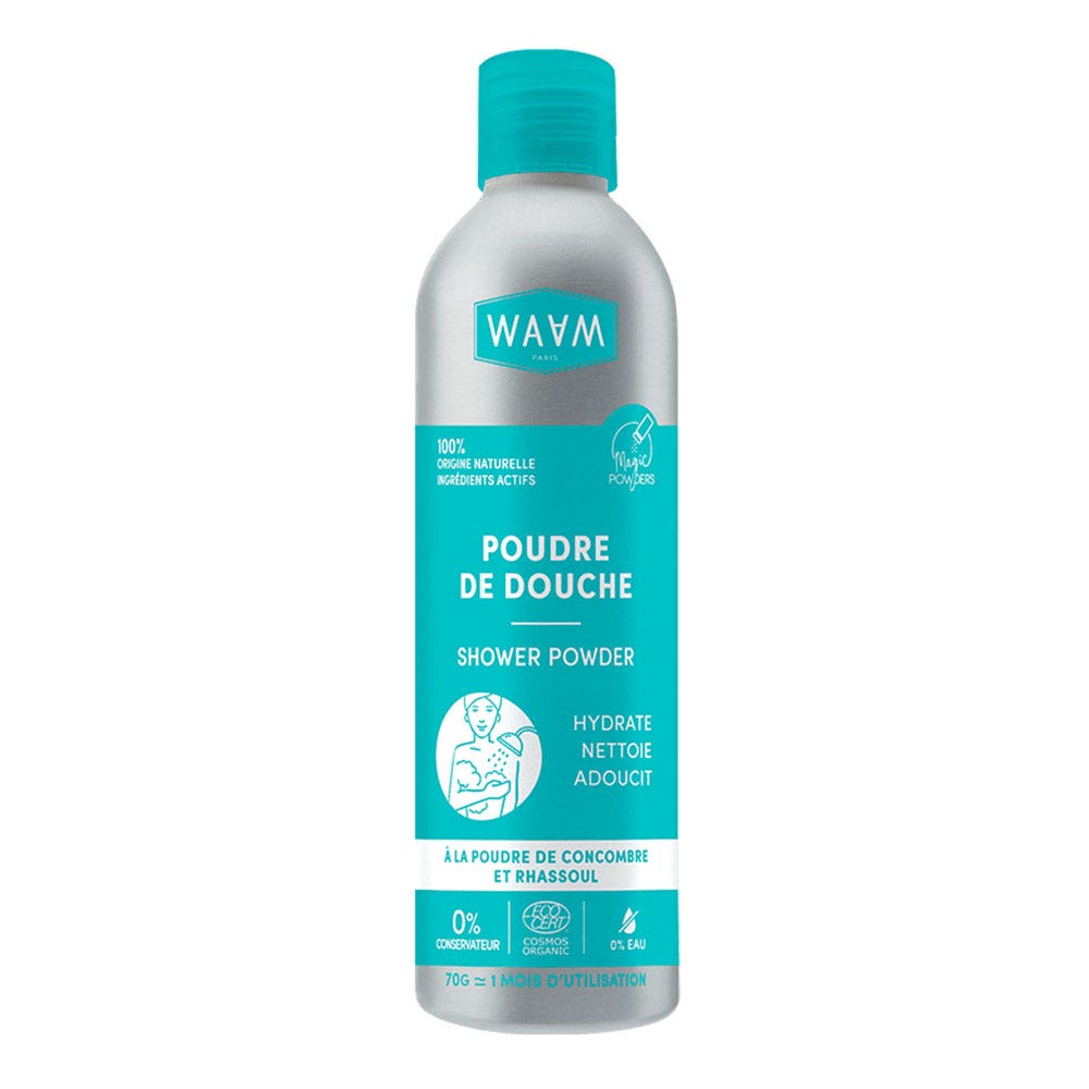 Waam Poudre de Douche Tous Types de Peaux 70g