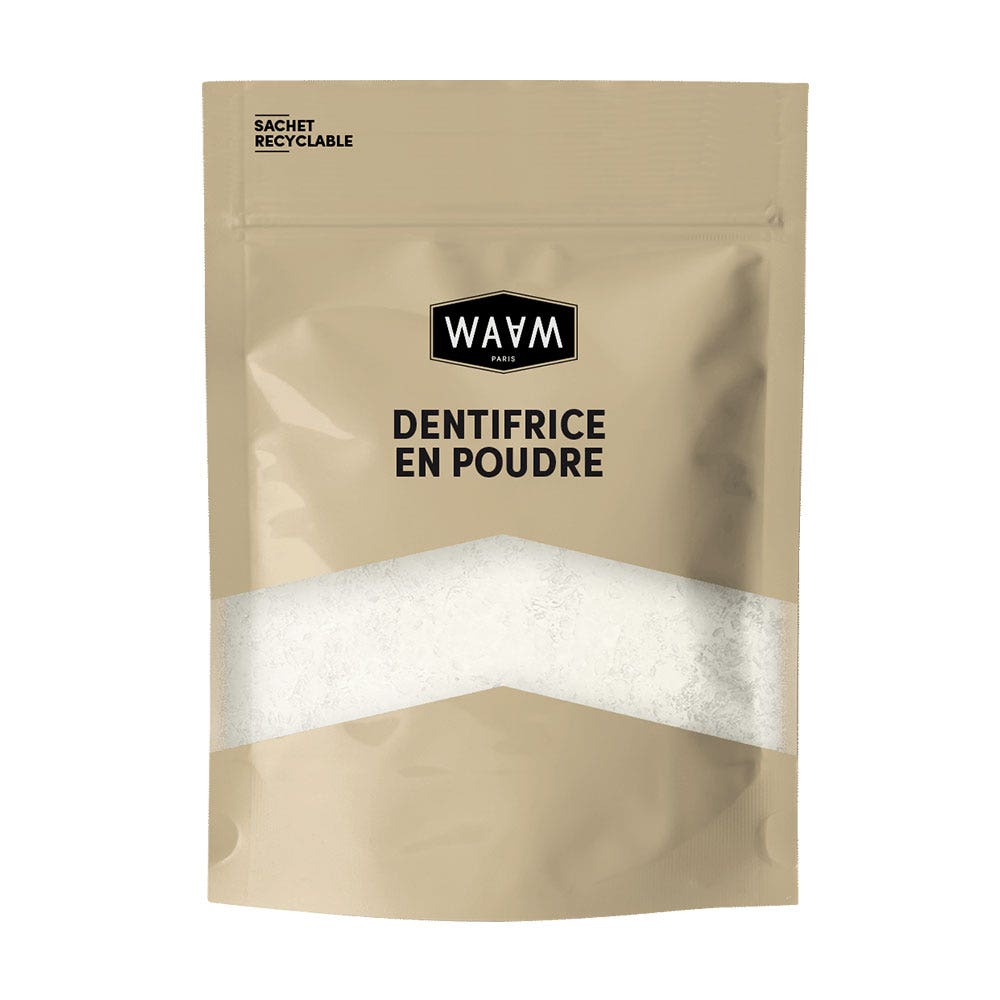 Waam Dentifrice en Poudre Recharge 60g