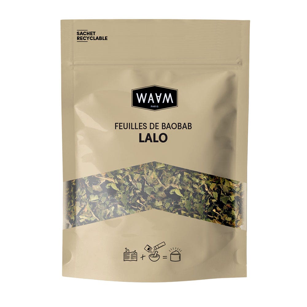 Waam Feuilles de Baobab (Lalo) Cheveux 150g