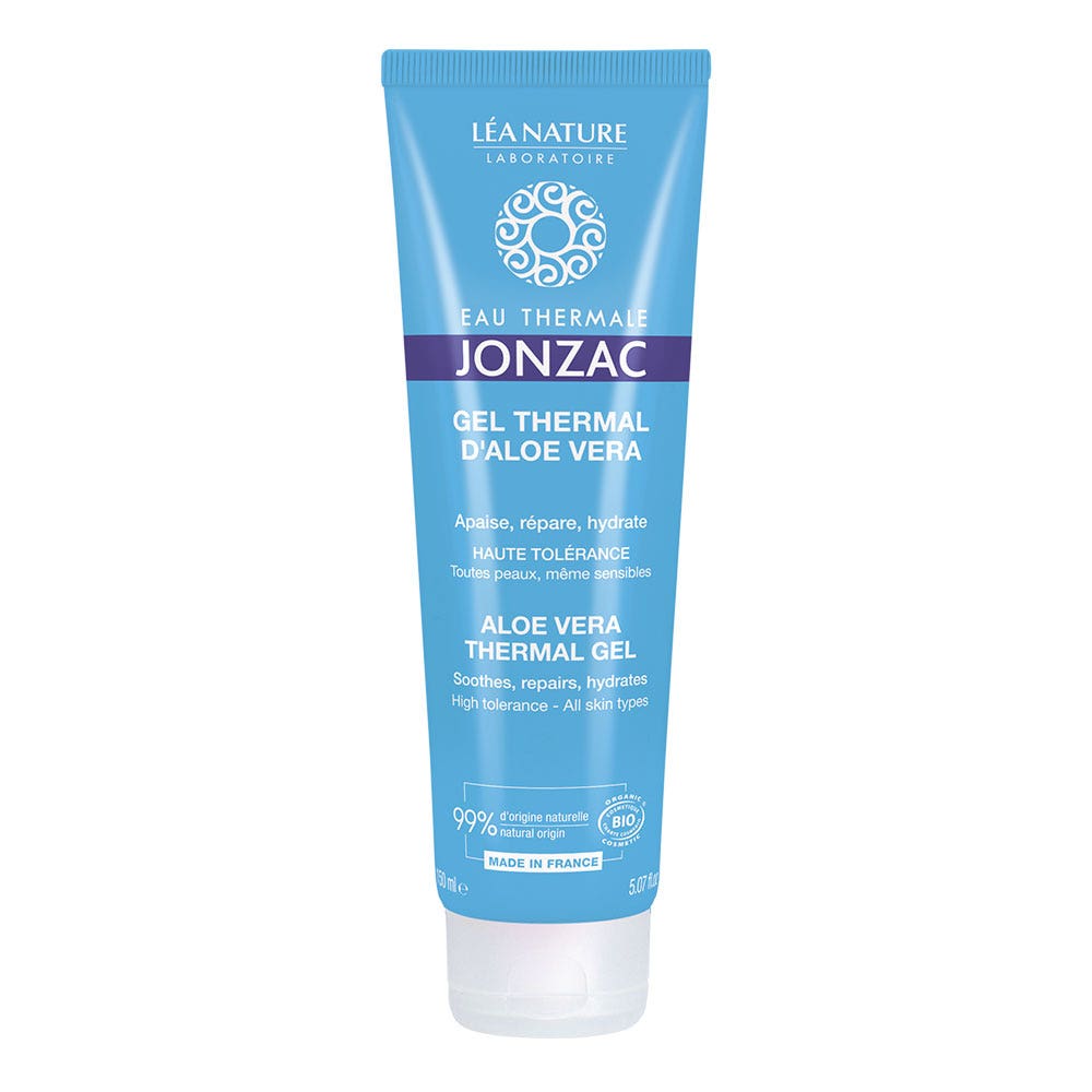 Eau thermale Jonzac Gel Thermal d'Aloe Vera Bio Visage, Corps et Cheveux 150ml