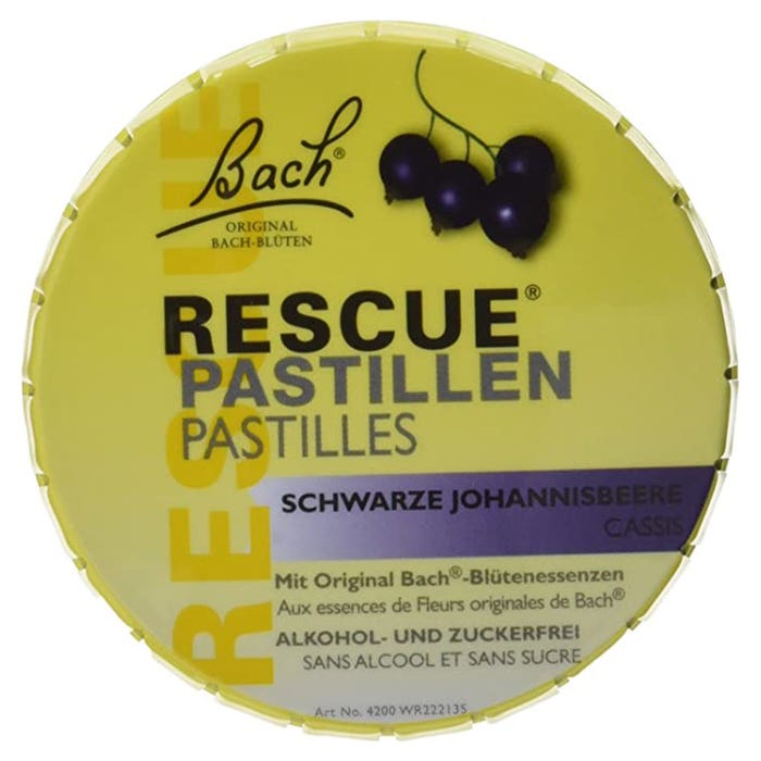Pastilles Cassis 50g Rescue