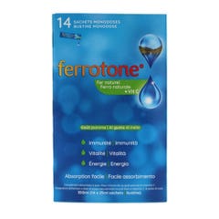 Ferrotone Pomme Dès 3 Ans 14 Sachets Monodoses