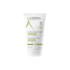 A-Derma Crème Mains & Ongles Hydratante à l'Acide Hyaluronique Bio 50ml