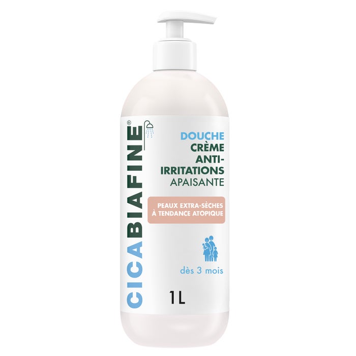 Cicabiafine Douche Crème Anti-Irritations Hydratante 1L