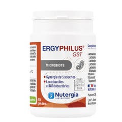 Nutergia Ergyphilus Microbiote Gst 60 gélules