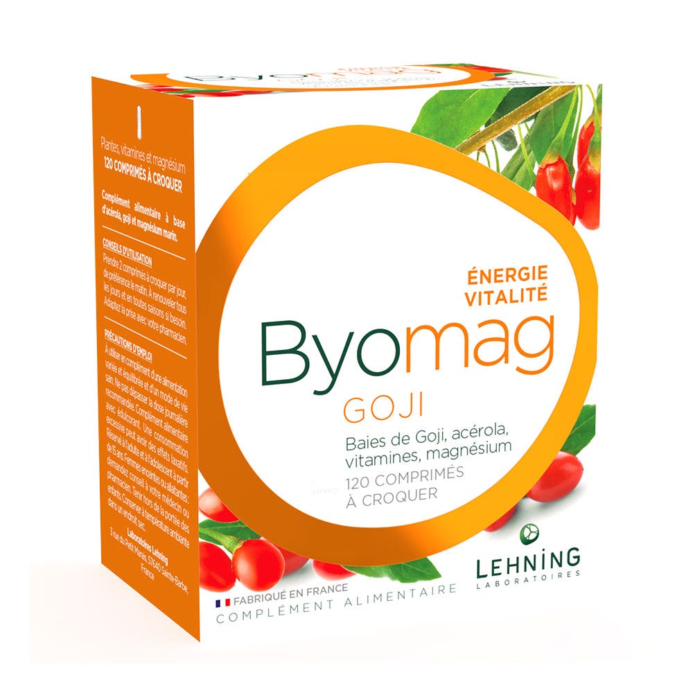 Lehning Byomag Goji 120 Comprimes x120 Comprimés
