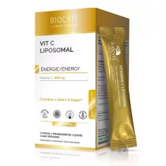 Biocyte Vitamine C Liposomal 1000mg Energie Goût Ananas 14 Sticks