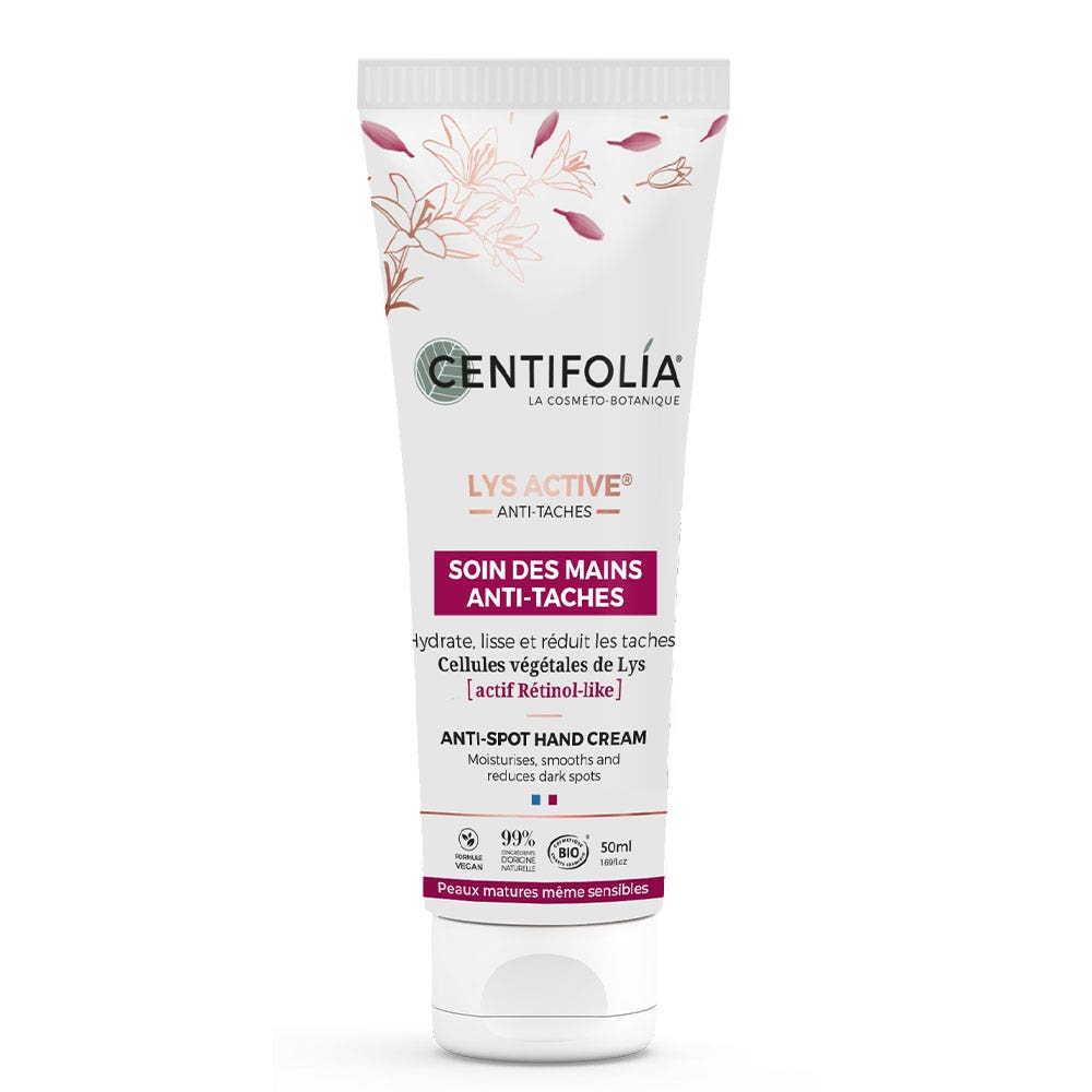 Centifolia Lys Active Soin Des Mains Anti-Taches Bio 50ml
