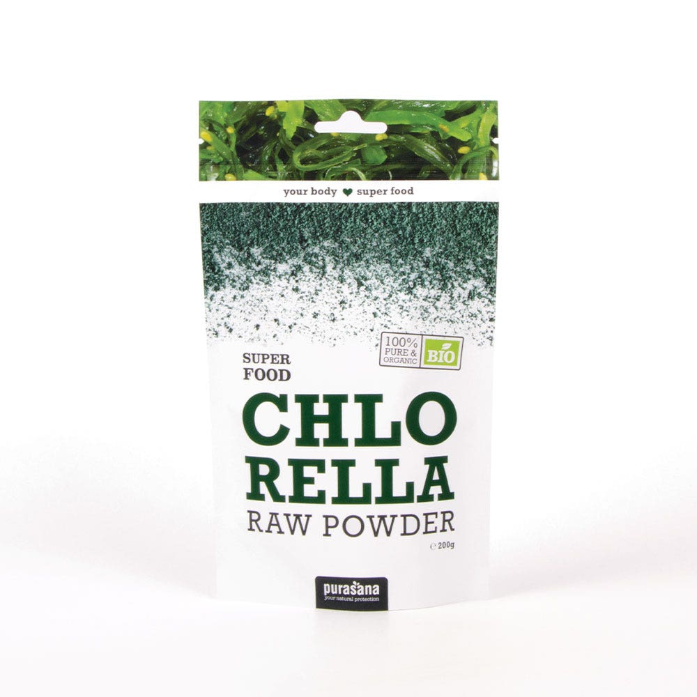 Purasana Poudre De Chlorella Bio 200g