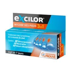 Excilor Mycose des Pieds 3en1 29ml