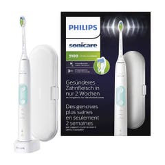 Philips Sonicare Brosse à Dents Electrique Protectiveclean 5100 HX6857/28 Blanche