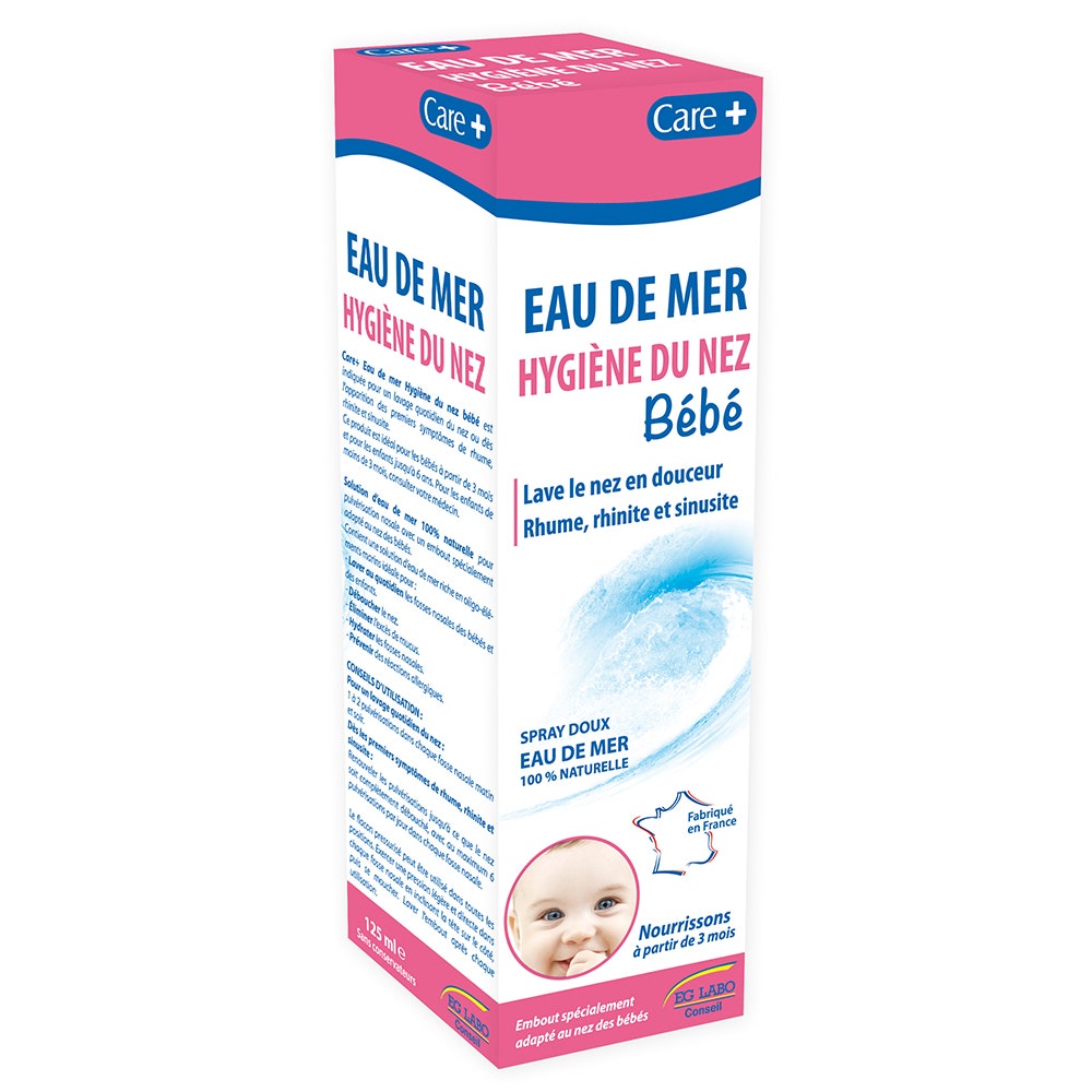 Care+ Eau De Mer Bébé 125ml