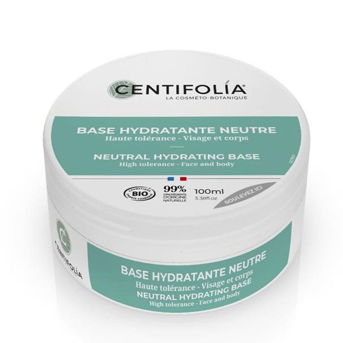 Crème hydratante 100ml Neutre Centifolia