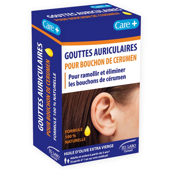 Care+ Solution Pour Bouchon De Cerumen Gouttes 10ml - Easypara