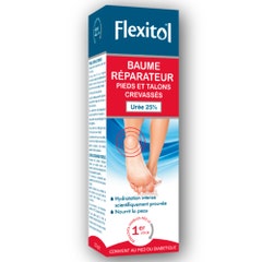 Flexitol Baume Réparateur Pieds 25% d'Urée Pieds et talons crevassés 112g