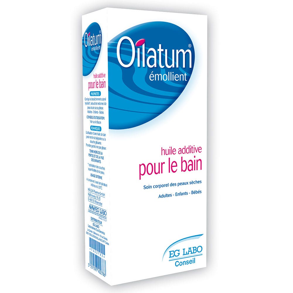 Oilatum Emollient Huile Dermatologique Pour Le Bain 500ml