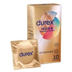 Préservatifs Sensation Peau Contre Peau X8 Nude Sans Latex Durex