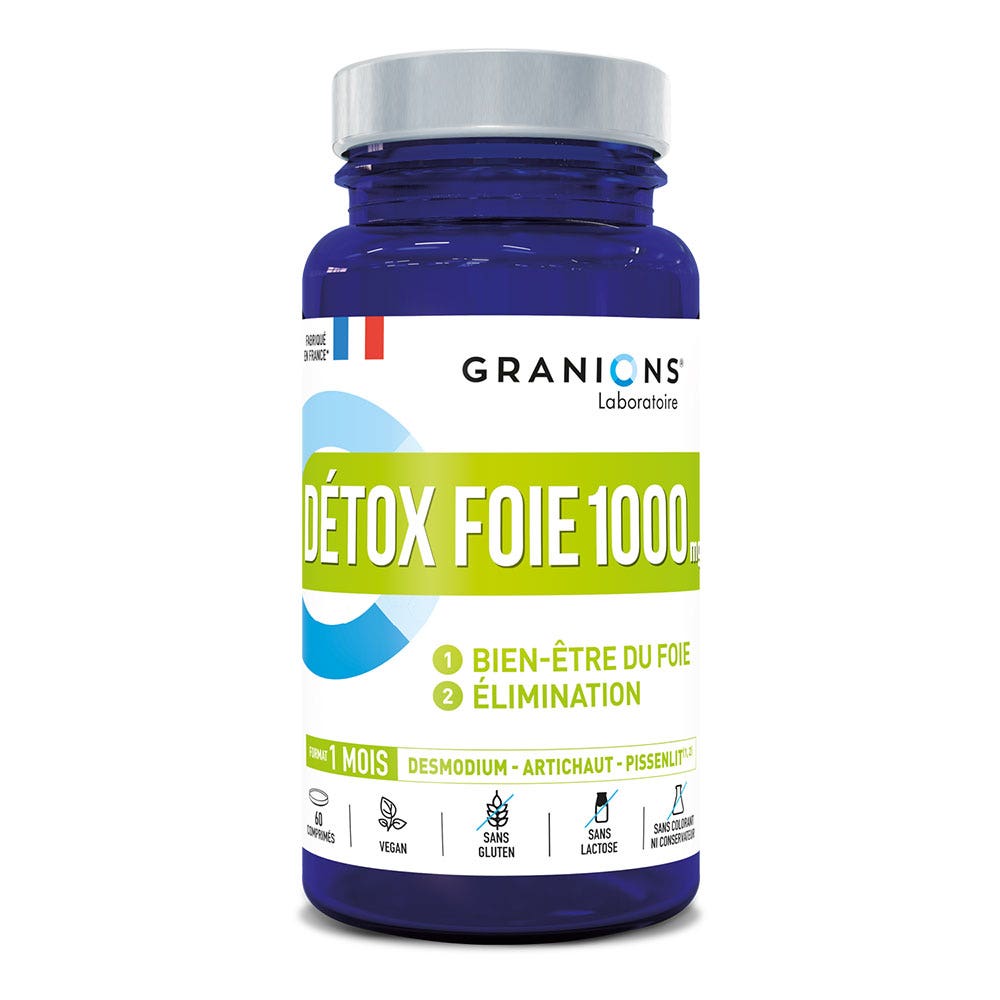 Granions Détox Foie 60 Comprimés