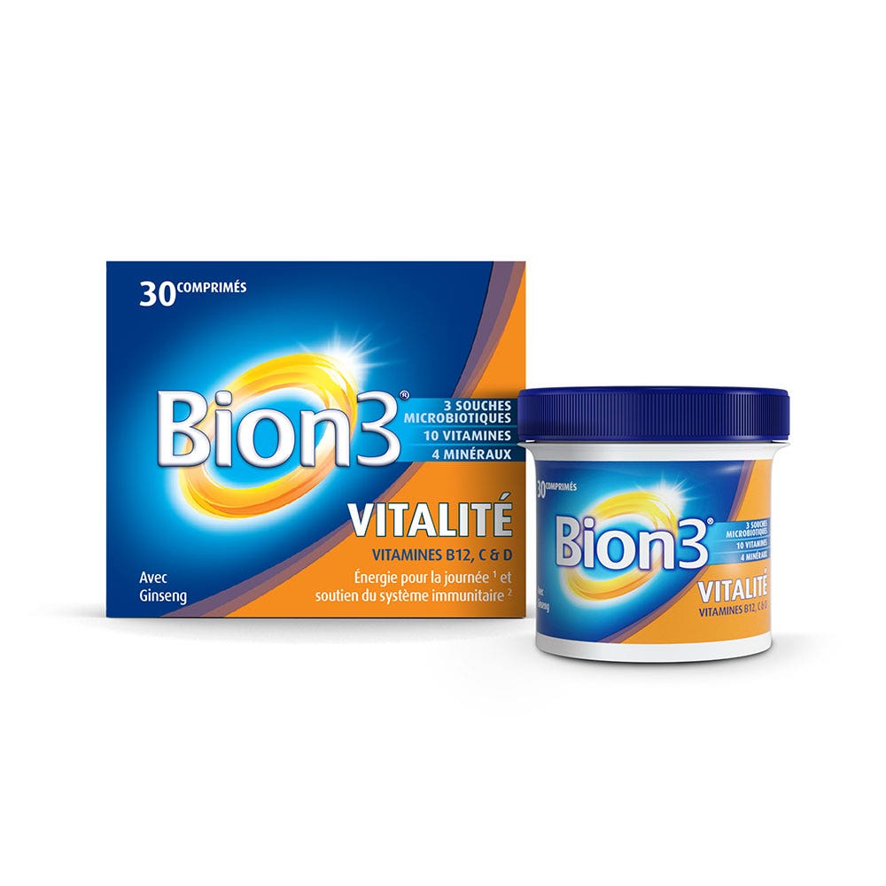Bion3 Vitalité 30 Comprimés