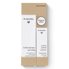 Dr. Hauschka Crème de Jour au Coing 30ml + mini Lotion Tonifiante 10ml Peau Normale